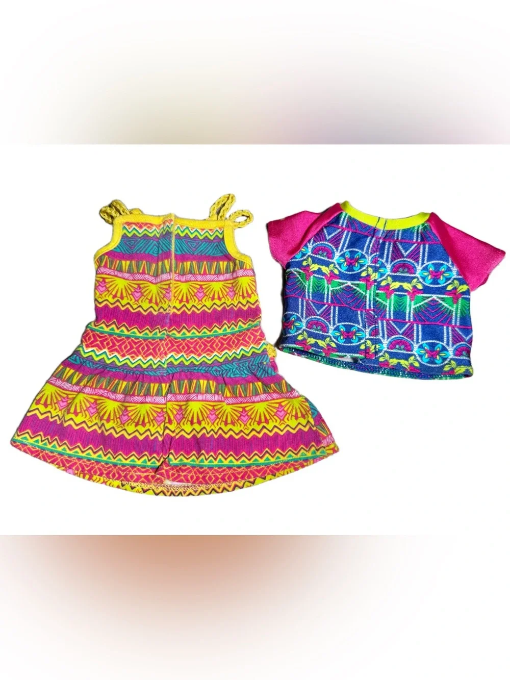 American Girl Doll Lea Clark Meet Dress & Swim Top Bundle 2016 Girl of the Year